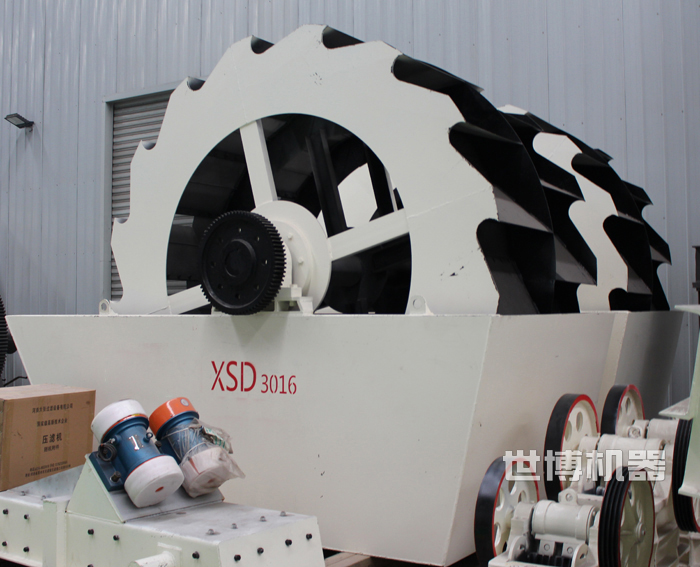 XSD3016洗砂機(jī)生產(chǎn)車間