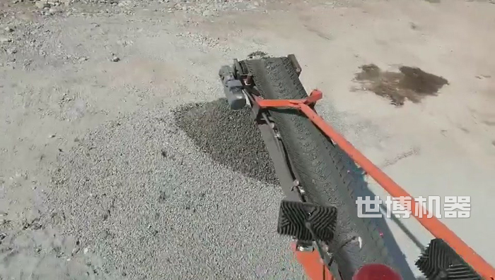 破碎建筑垃圾后篩分出來(lái)的沙子